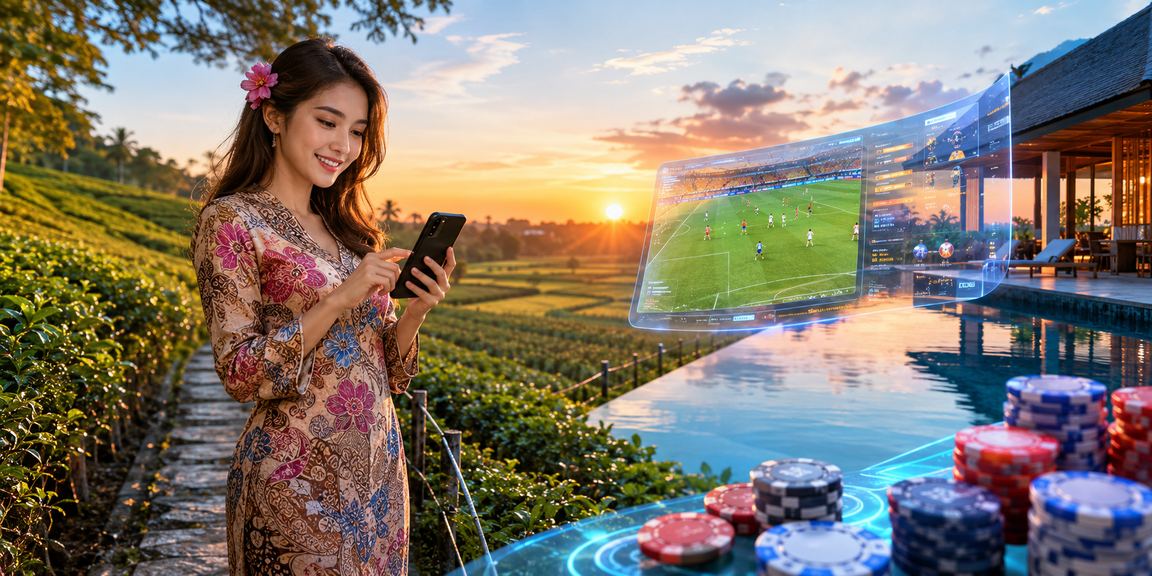 Pengguna Kedah berpakaian batik melayari platform e-sukan mudah alih